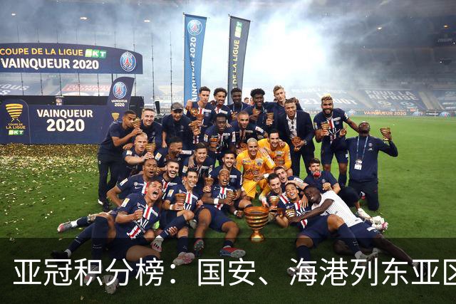亚冠积分榜：国安、海港列东亚区第5、第8位， 日本三队居前三