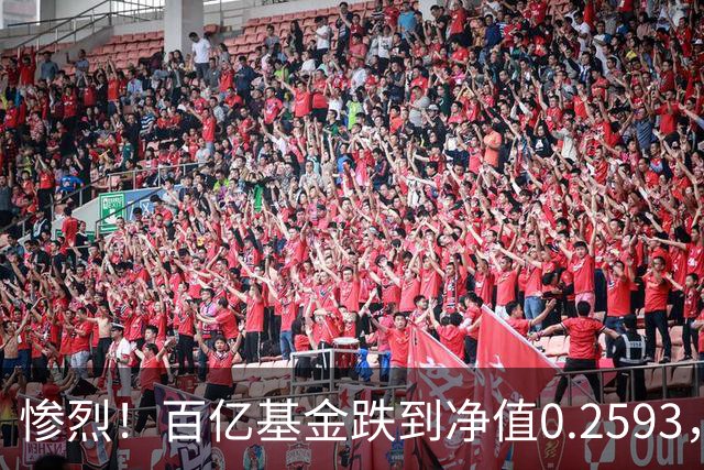 惨烈！百亿基金跌到净值0.2593，暴跌74%！无数基民不敢打开账户