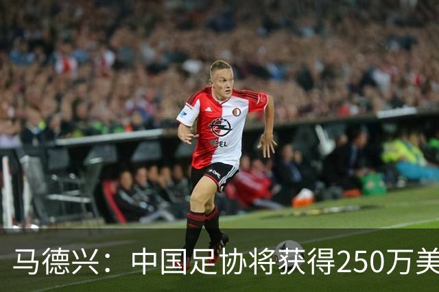 马德兴：中国足协将获得250万美元用于备战女足世界杯